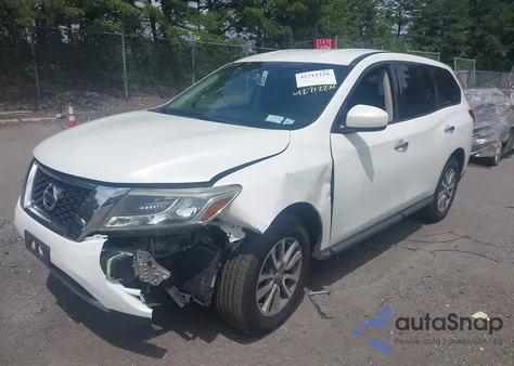 2014 Nissan Pathfinder S z USA, uszkodzony, nr VIN 5N1AR2MM1EC714952